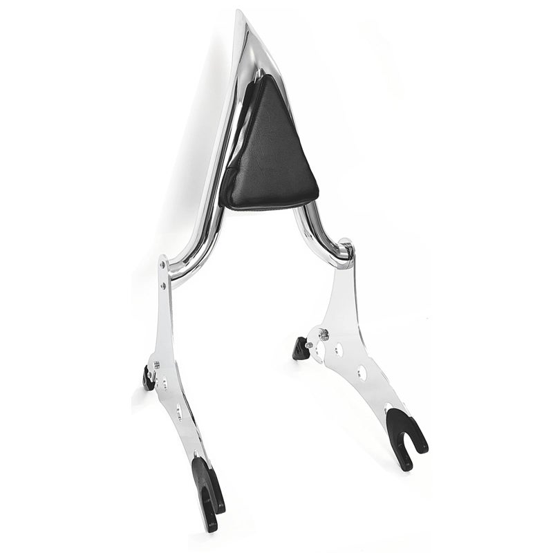 Chrome Sissy Bar Passenger Backrest Rear Pad Fit for Indian 20142022 2023 Chieftain Roadmaster Springfield Challenger Dark HorseNot Fit Chief 2021 Models